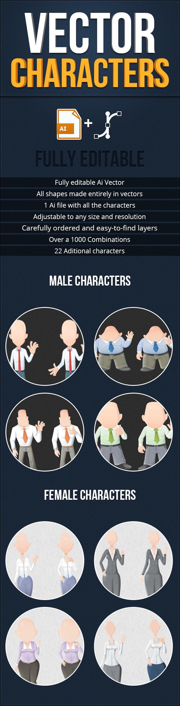 Vector Characters