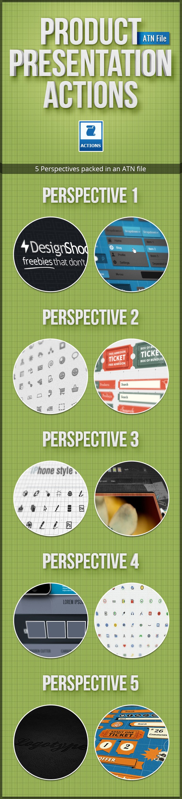 INTRO_ProductPresentation_Actions Product Presentation Photoshop Actions