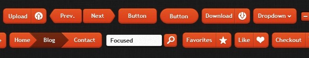 web Buttons style