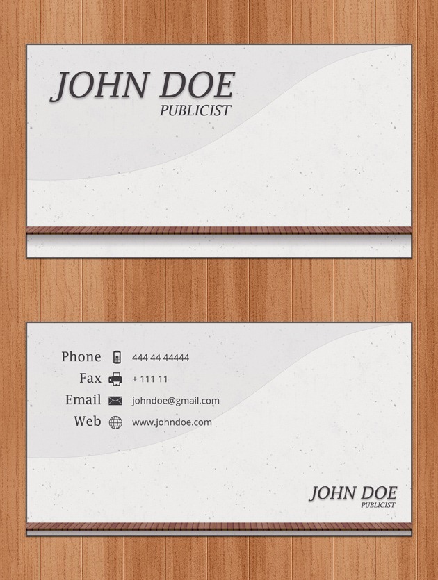 Nice Business card set