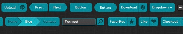 Buttons PSD