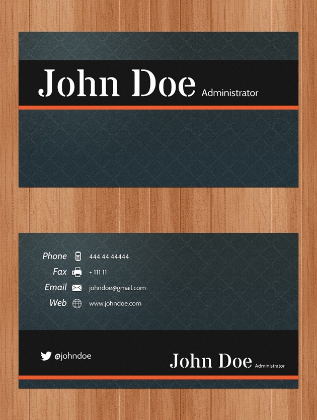 Nice Business card PSD