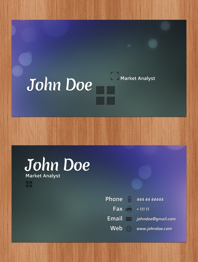 Nice Company card Photoshop