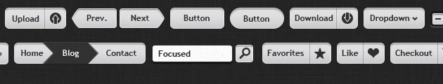 web Buttons style
