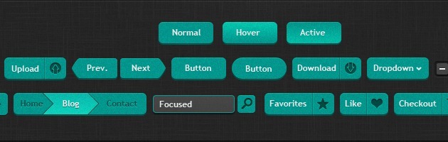  web Buttons kit