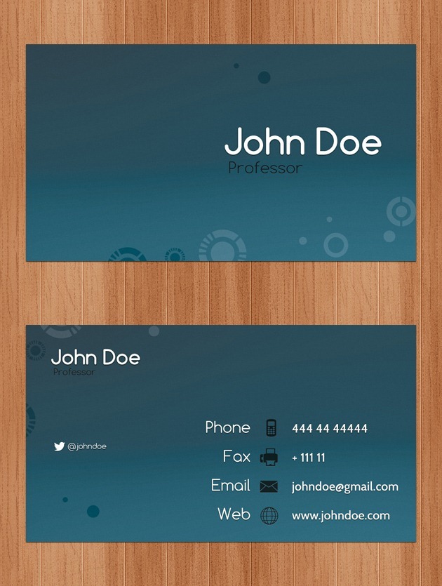 Nice Company card template