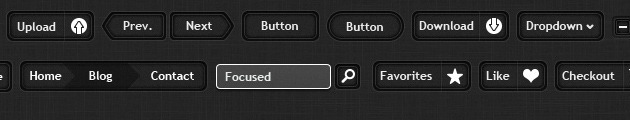 web design Buttons vector