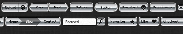 web design Buttons Photoshop