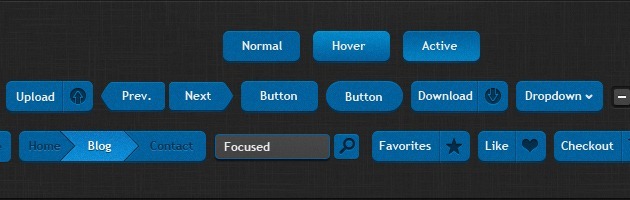 web Buttons icons