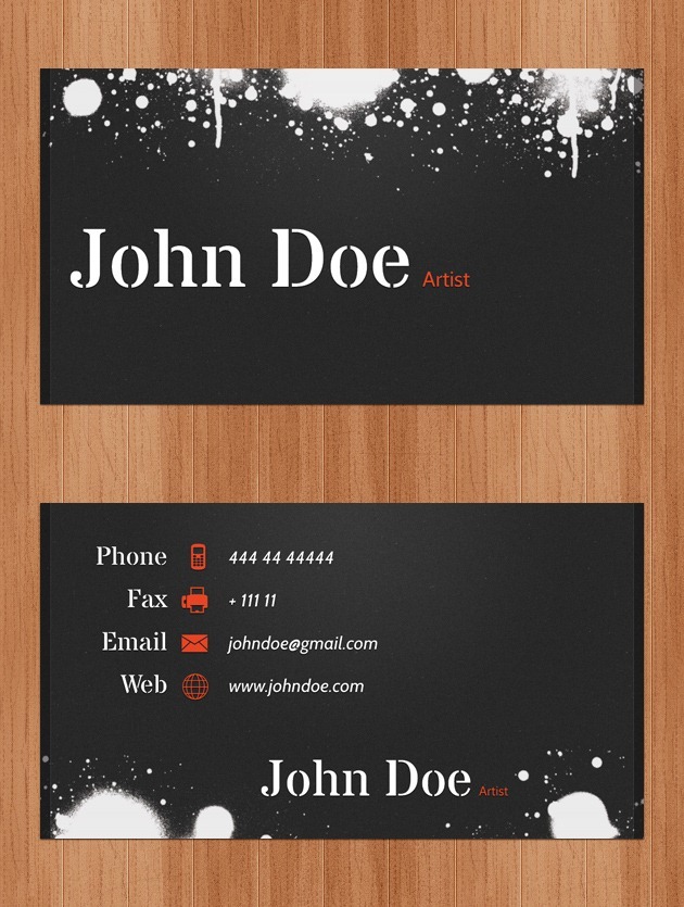 Nice Business card vector