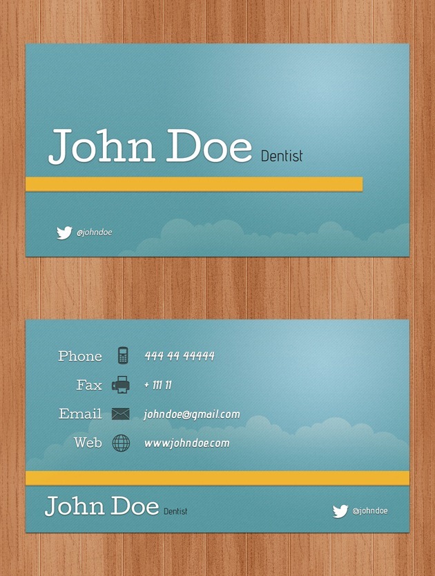 Nice Company card vector