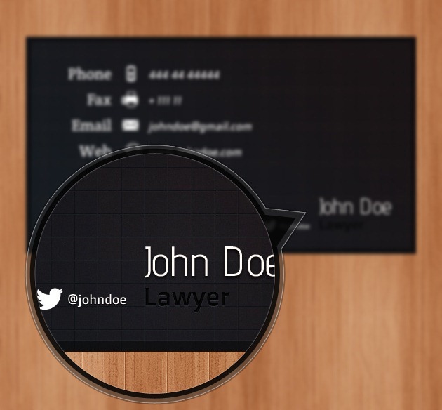 Cool Business card graphic