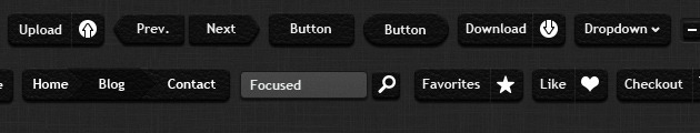 web design Buttons icons