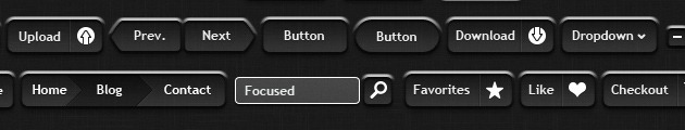 Nice Buttons PSD