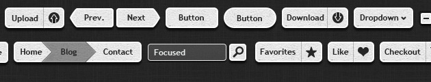 Cool Buttons template