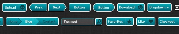 Awesome Buttons free