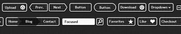 Awesome Buttons style