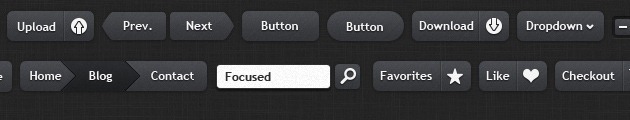 Awesome Buttons template