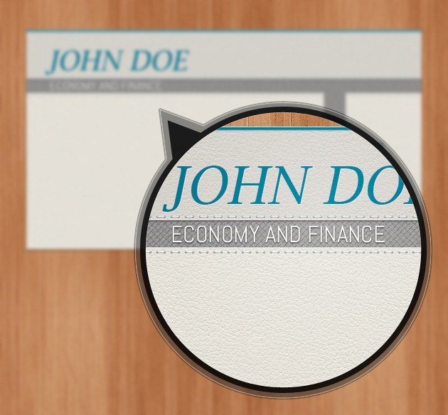 Cool Company card vector