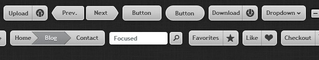 Web Awesome Buttons kit