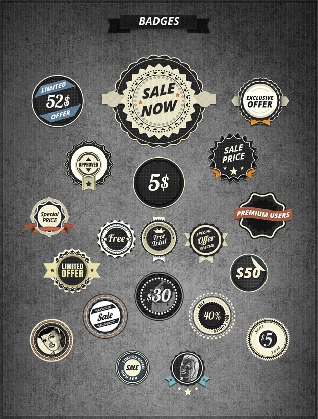 Badges pack Badges pack