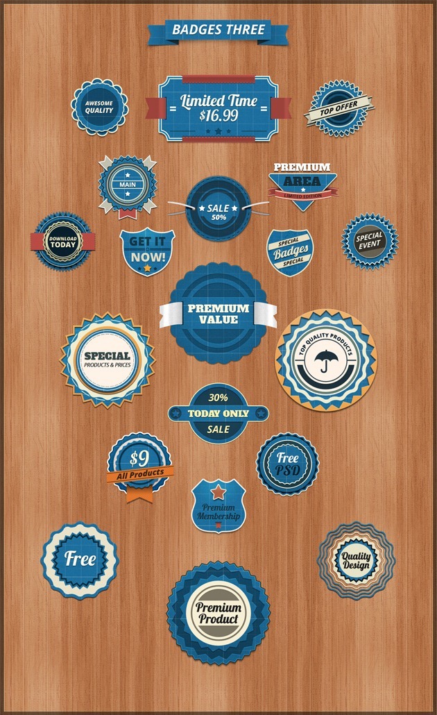 Badges graphic