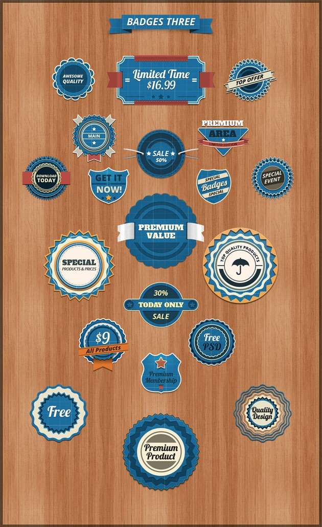 Badges graphic