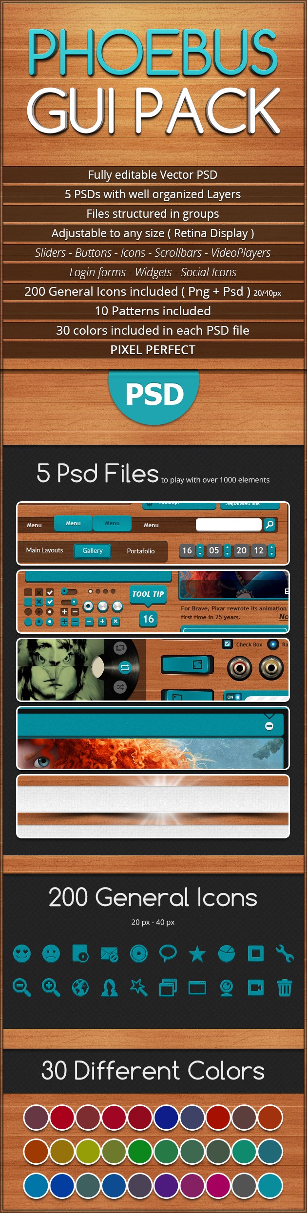 Phoebus Gui set