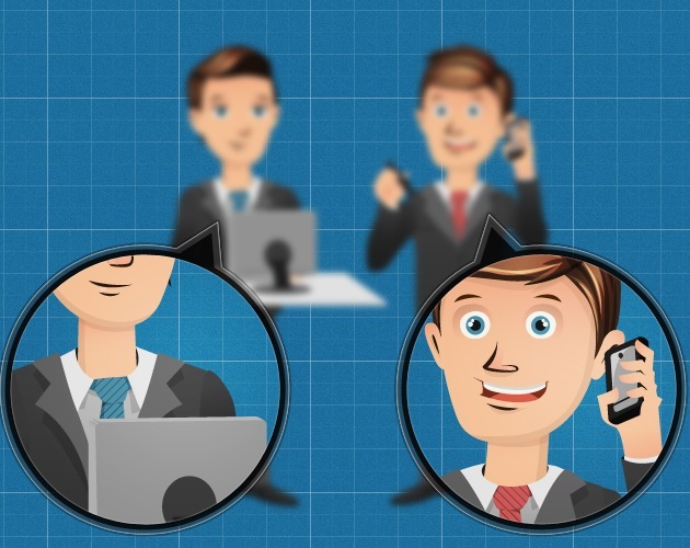 Business characters template