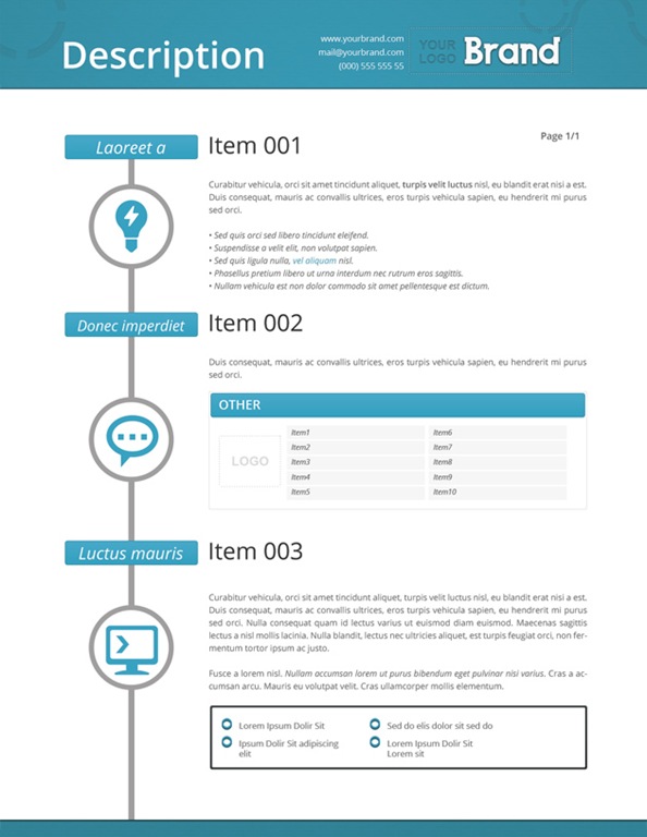 Professional web design proposal template   noam design