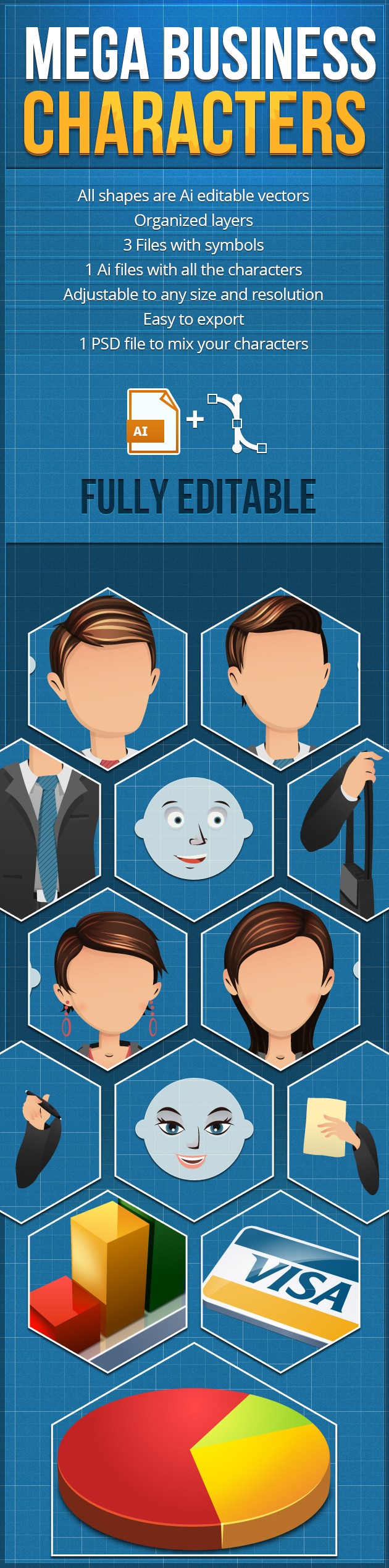 MEGA Business Characters MEGA Business Characters