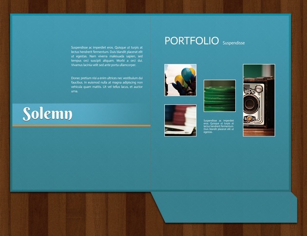 web design folder template