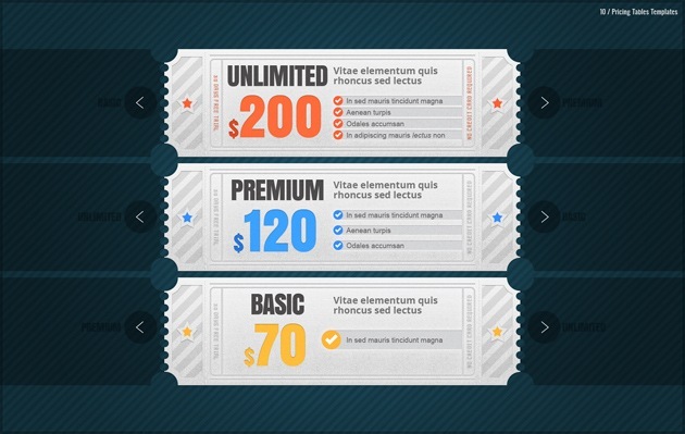 pricing list graphic pricing list graphic