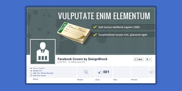 Professional Facebook Cover template