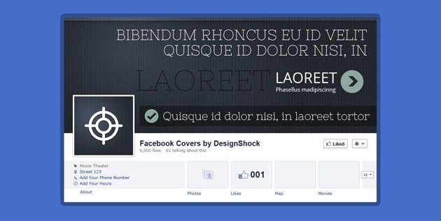 Nice Facebook Cover PSD Pack