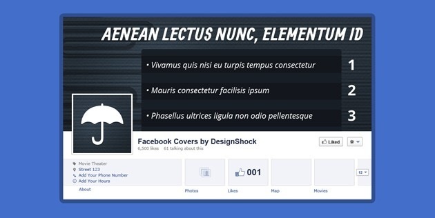 Nice Facebook Cover template