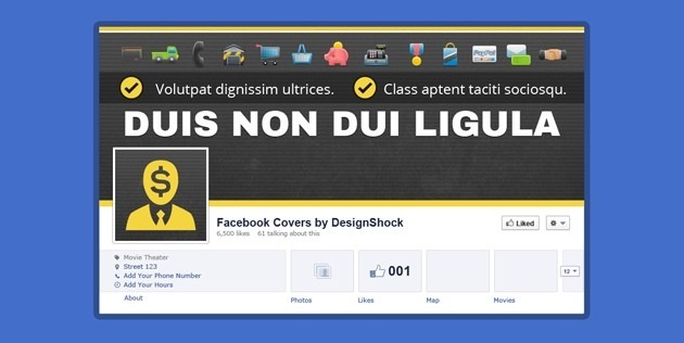 Cool Facebook Cover template
