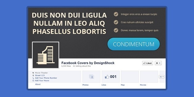 fb Cover page template