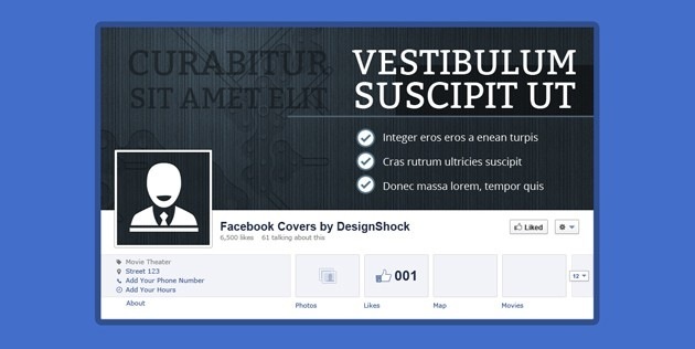 Nice fb Cover PSD