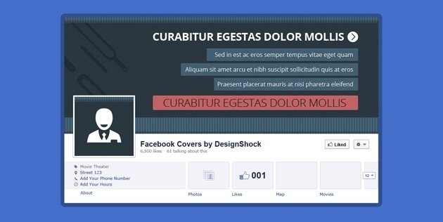 Nice fb Cover PSD pack