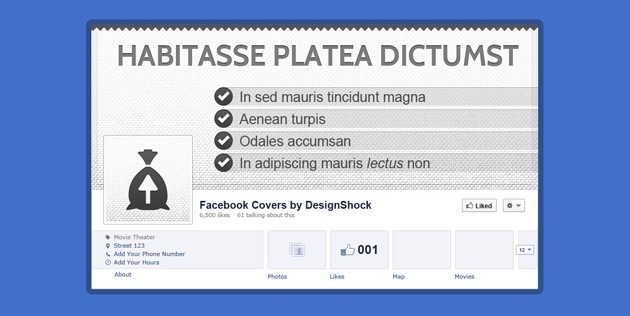 simple fb Cover template