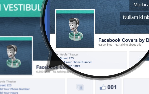 Sources Facebook Cover PSD