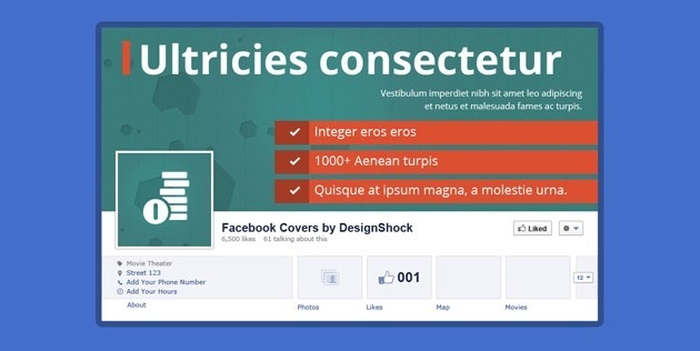 Facebook Cover page