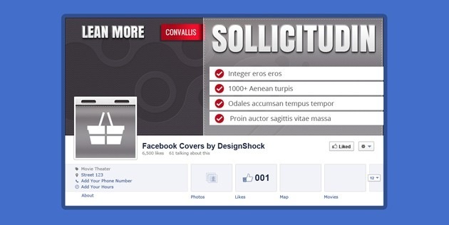 Nice Facebook Cover PSD