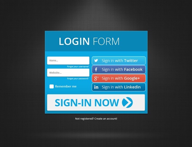 Nice Login form