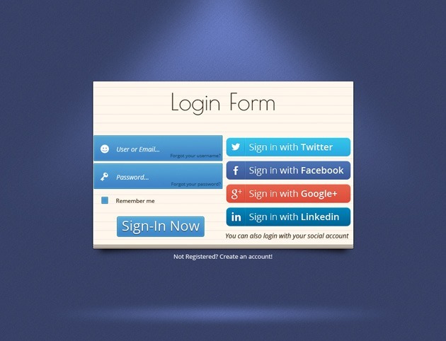 Simple Login form