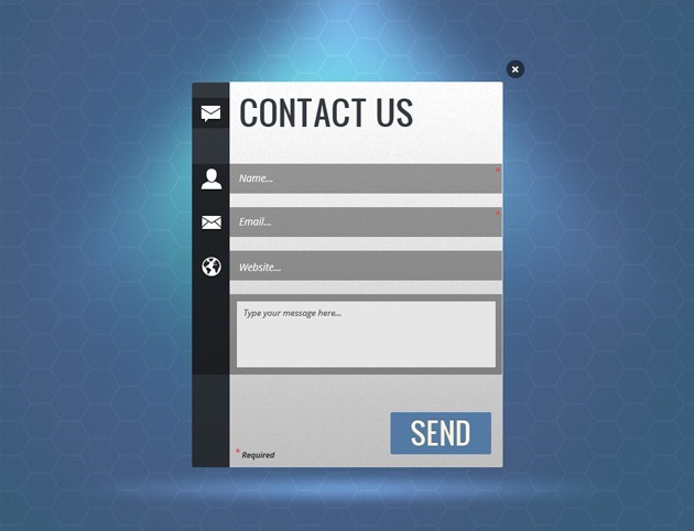 Nice Contact Us form