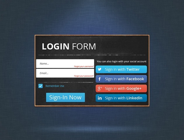 simple Login form 