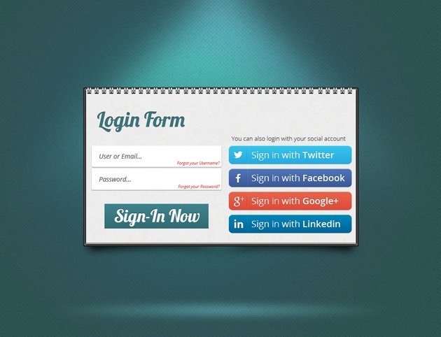 Nice Login form 