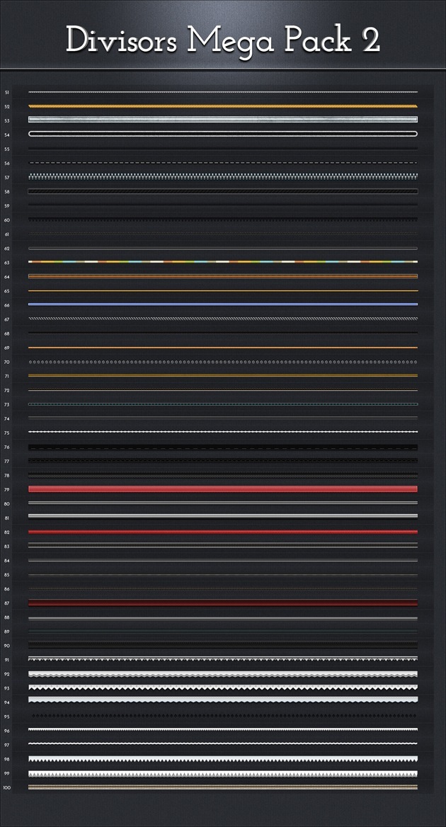 Web divisors pack